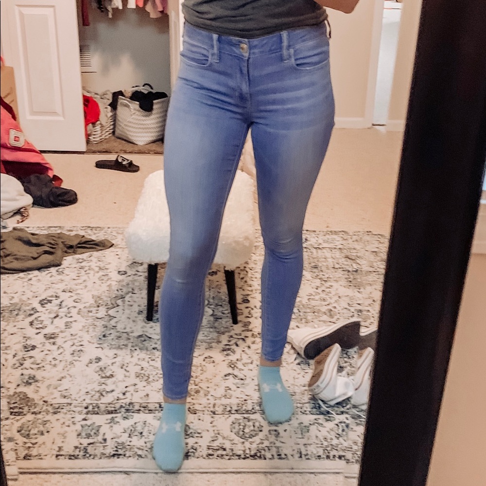 Mid Rise Skinny Jeans